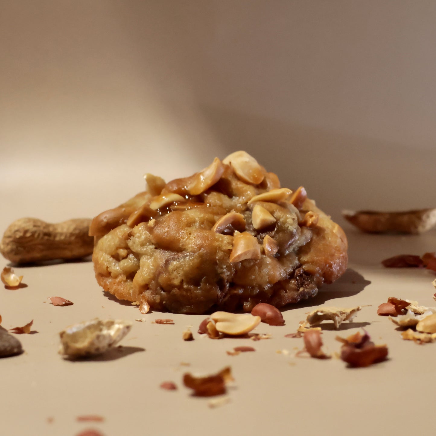 cookie cacahuète & caramel beurre salé.